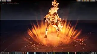 Ultimate Flameboy Character Effect VFX in Unreal Engine ! (Full Body Fire Aura) 🔥🧑&zwj;🚒✨