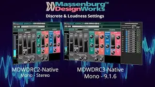 MDWDRC Plugin Quick Start - Discrete & Loudness Settings