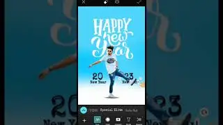 New Year Photo Editing Video || happy new year 2023 photo editing by picsart #happynewyear2023