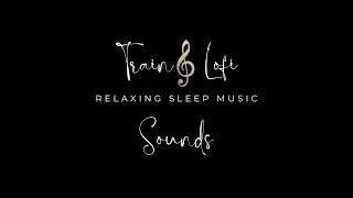 Train & Lofi Sounds - DEEP SLEEP INSTANTLY [10 hours] *black screen* green noise, no ads