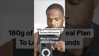 180g of Protein Meal Plan To Lose 40 Pounds