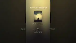 The Last Good Dream I Had