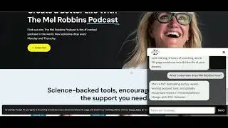 Mel Robbins RAG Chatbot Demo | AI-Powered Q&A with LangChain + LLM