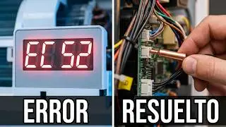 C&oacute;digo de error EC52 en aire acondicionado: Significado, causas y soluciones de falla EC-52
