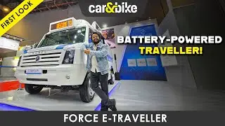 Force Traveller EV: India's favourite people-carrier goes electric! | First Look