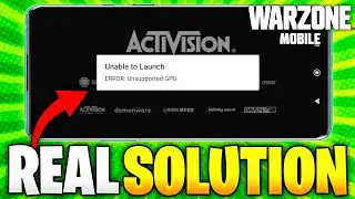 They Lied About Unsupported GPU ERROR in WARZONE MOBILE!