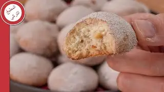 طريقة عمل الغريبة بالقرفة و الجوز 🧡💯