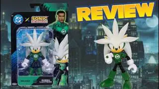 Reviewing The DC X Sonic Green Lantern Silver Figure! ( Special Inbox Review )