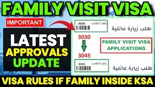 MOFA Family Visit Visa Saudi Arabia 🇸🇦 | Application Approvals Update 