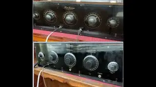 Performance Comparison of Two 100+ Year Old Refurbished Neutrodyne Radios