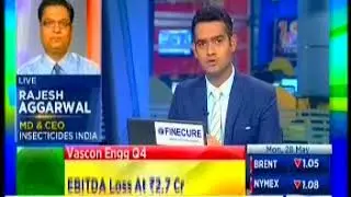 Insecticides India Ltd. Q4 2017 - 18 report & plans for FY 19 on ET Now