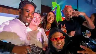 Dlou Meets Fans At BAY SWAG & LALA ANTHONY's Toy Drive Event! 🔥
