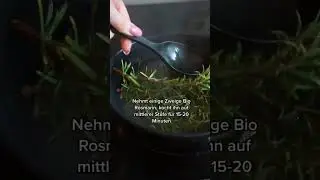 Rosmarinwasser bei Haarausfall und Haar Problemen - Rosmarin zur nat&uuml;rlichen #haarpflege