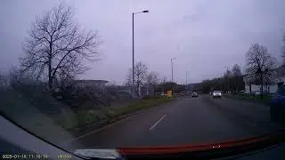 BMW Roundabout and Devon Hotel towards Plymouth from Marsh Barton