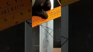 Brilliant trick to bend thin square tube #welding #welder #metalwork #fabrication