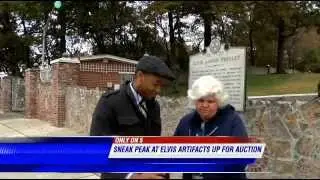 Exclusive look at Elvis Presley artifacts to be sold at graceland