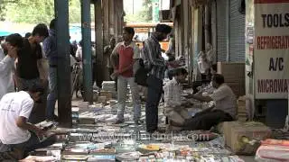 Full of books on footpath of Daryaganj: Sunday market