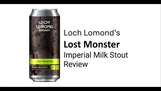 Lost Monster Imperial Milk Stout Review