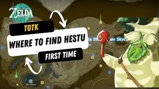 TOTK Hestu Location 1st in The Legend of Zelda: Tears of the Kingdom #totk