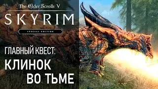 #58 Клинок во тьме. Дракон Салокнир. Дельфина. Главный квест Skyrim. Прохождение игры Скайрим - Маг