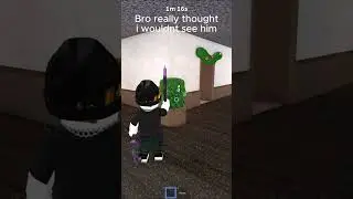 chase really thought he was the #1 hider too...          #mm2 #roblox #funny #ykchase