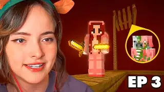 Fui al nether en SKYBLOCK y tengo ORO INFINITO - EP 3