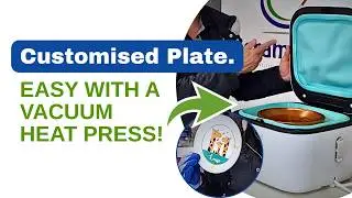 How to use Sublimation Printing for a Polymer Plastic Plate | Vacuum Heat Press