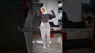 Хиджаб в спортзале #шорты #юбка #хиджаби #хиджаб #мусульманка #скромная