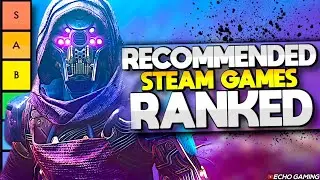 Ranking the Recommended / Featured Games on Steam