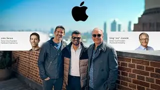 In conversation with Greg &ldquo;Joz&rdquo; Joswiak and John Ternus #AppleEvent #letloose