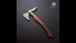 I made these axes with my own hands