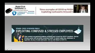 Right Click Solutions - NCSAM Cybersecurity Presentation 2020