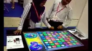 GlimmPop Mutli touch table in Singapore