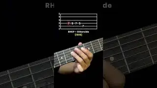 RHCP - Otherside Guitar Lesson #shorts #romoromio #rnftune