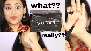 Free complimentary Lipstick || sugar cosmetics haul & first impression part 4 || shopping tips
