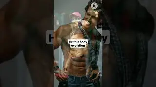 Hrithik body evolution status😱 #shorts