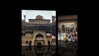 Why Priest closes Banke Bihari idol curtain constantly?
