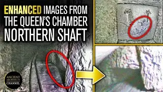 NEW: Enhanced Images from the GREAT PYRAMID Queen's Chamber Northern Shaft | Ancient Architects