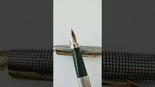 Parker 75 Sterling Cisele Fountain Pen#fountainpenink #inked #parkerpen #fountainpen