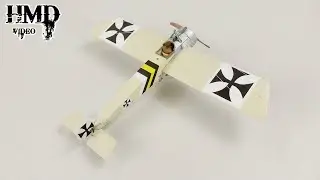 Fokker E.II Eindecker, of Baron Kurt von Crailsheim, Monthois, France, October 1915, WW1 1:48 Corgi