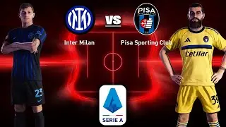 INTER MILAN vs PISA &ndash; Serie A 25/26 Full Match | FL 26 Simulation
