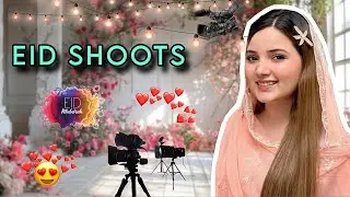 EID SHOOTS KI TAYYARI..🥹❤️ | RAMZAN VIBES WITH RABEECA KHAN |