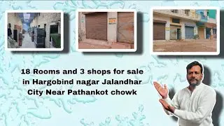 #ajay piwal8364 hargovind Nagar Jalandhar city 🏙️ 18 room 3 shop for sale 8360299029