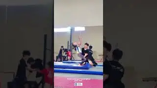 Go Hujan Class Garut #gohujan #gohujanclass #backhandsprings #gymnasticclass