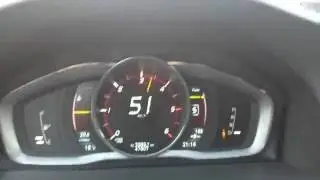 Volvo v60 d4 drive-E Automatic polestar (200hp) 0-100 0-60 acceleration