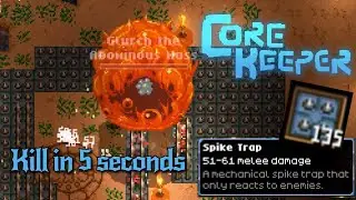 Core Keeper Best Strategy to Beat Glurch the Abominous Mass in 5 Seconds
