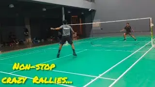When Neither Player Refused to Break | Pure Endurance. Pure Intensity. #badminton #badmintonlovers 