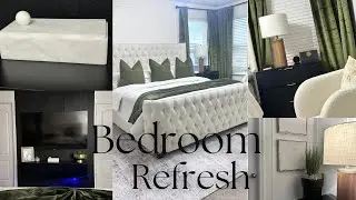Primary Bedroom Refresh | Budget Friendly bedroom makeover