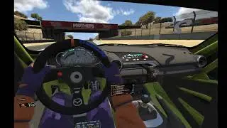 iRacing | My Very First iRacing Race | MX-5 @ Laguna Seca