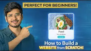 Build your first website from scratch||For beginners||Web Development